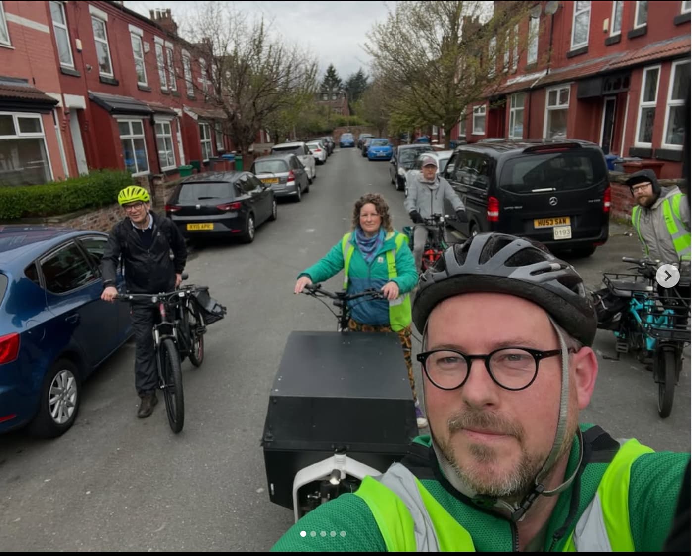 Long Bois social ride and deliveries