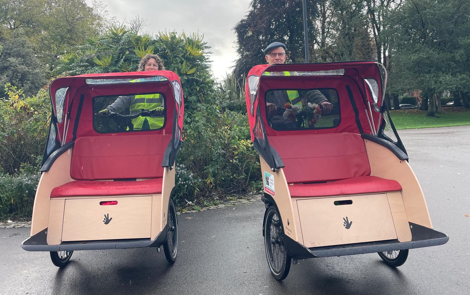 Chorlton Open Gardens trishaw rides