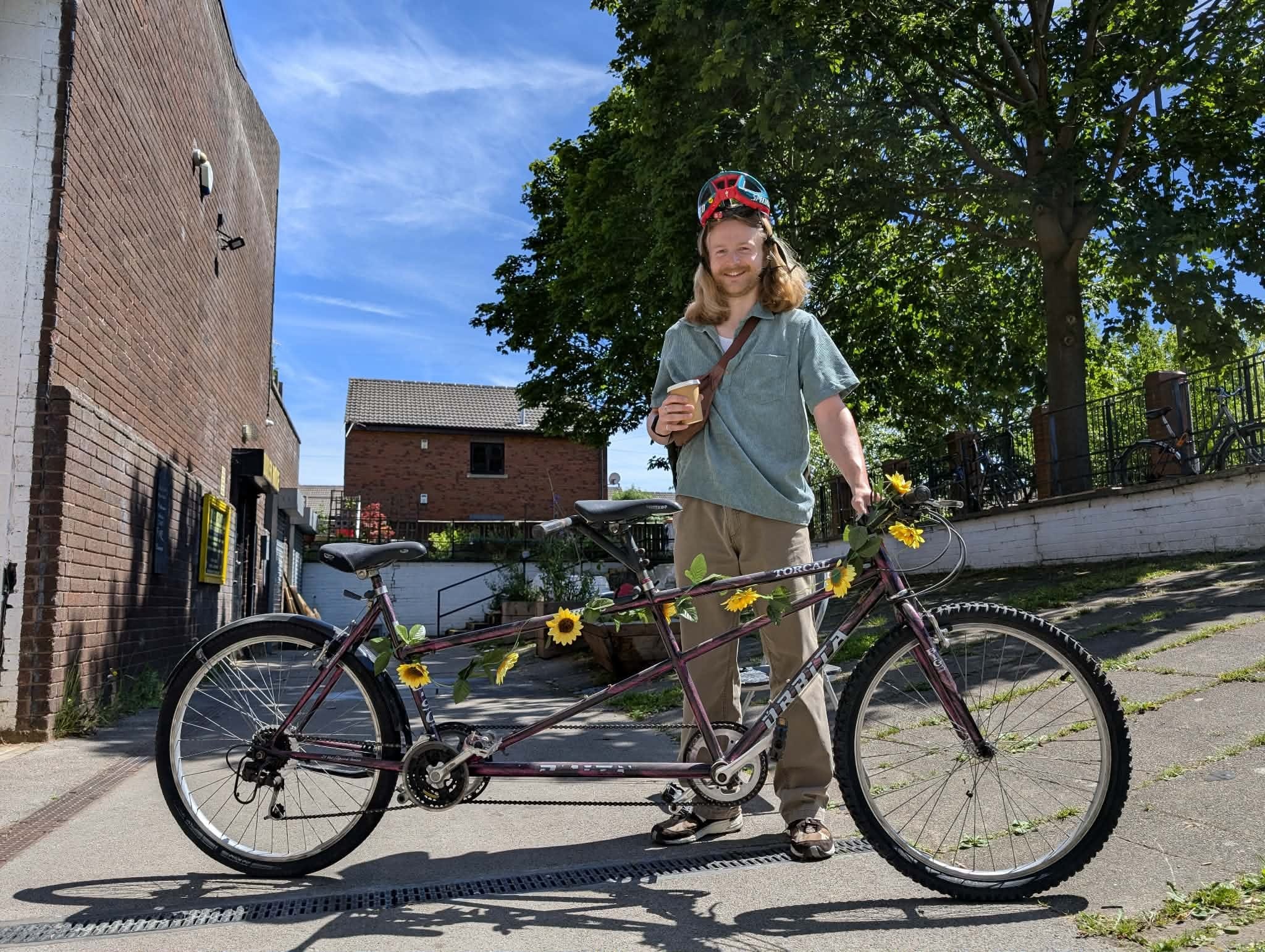 Bike library tandem and Brompton hire 1